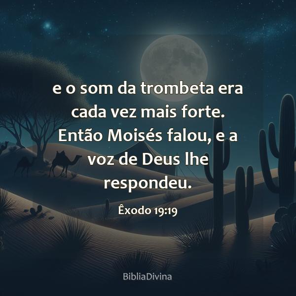 Êxodo 19:19