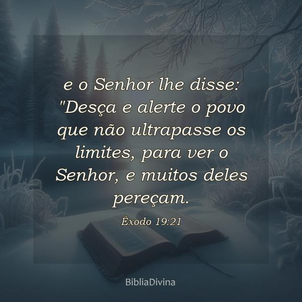 Êxodo 19:21