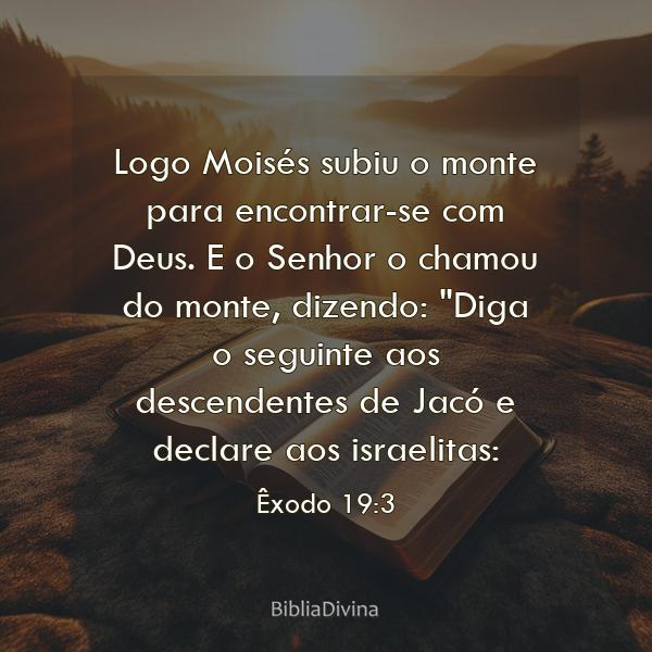 Êxodo 19:3