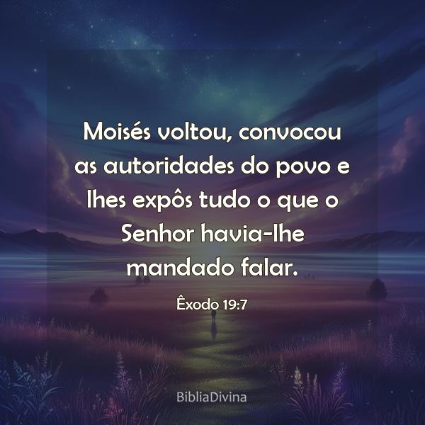 Êxodo 19:7