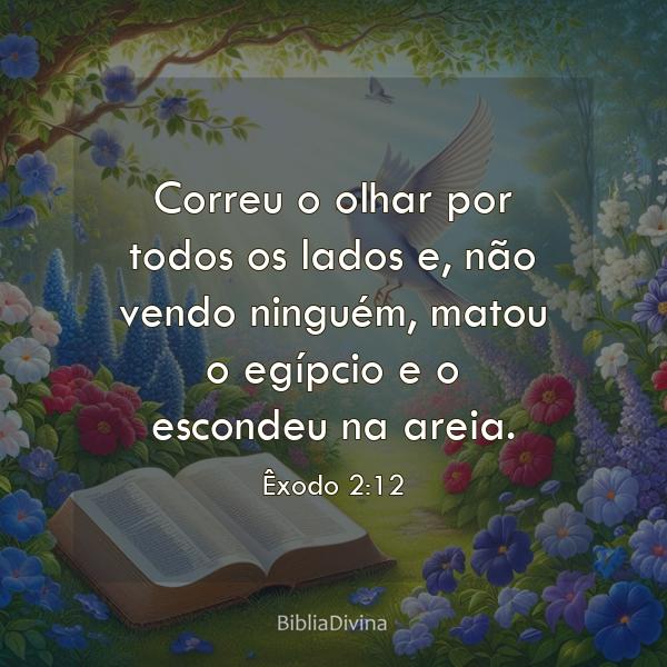 Êxodo 2:12