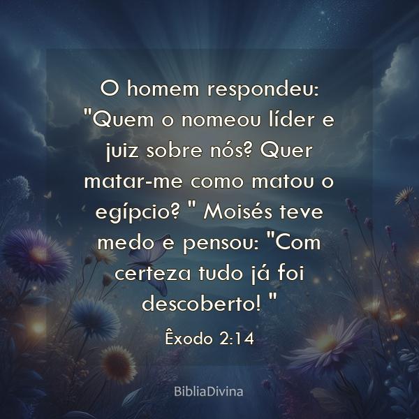 Êxodo 2:14