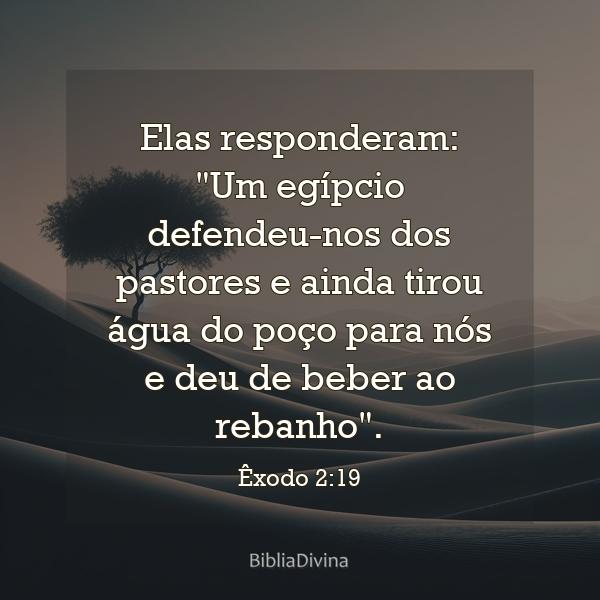 Êxodo 2:19