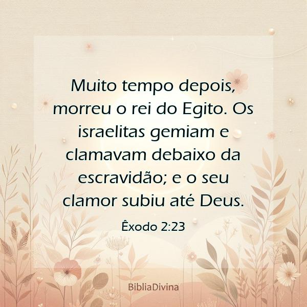 Êxodo 2:23