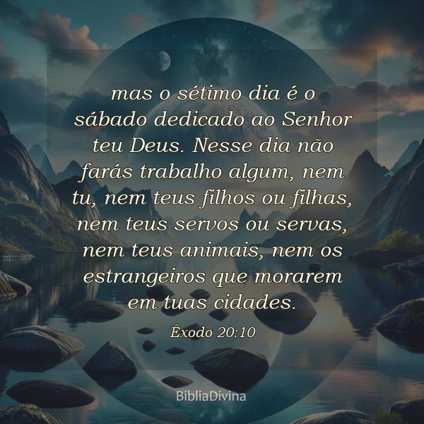 Êxodo 20:10