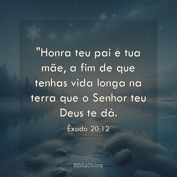 Êxodo 20:12