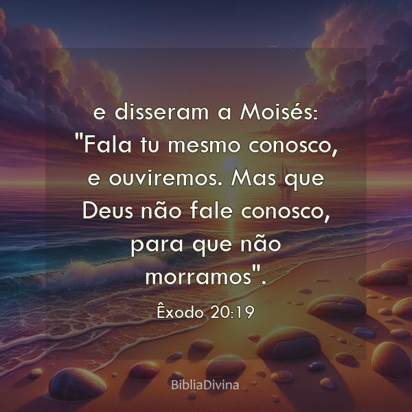 Êxodo 20:19