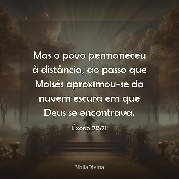 Êxodo 20:21