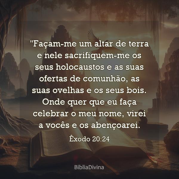 Êxodo 20:24