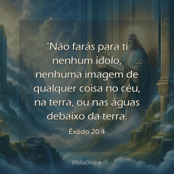 Êxodo 20:4