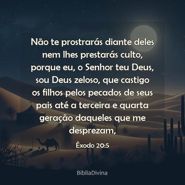 Êxodo 20:5