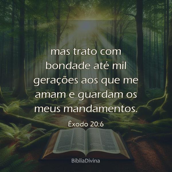 Êxodo 20:6