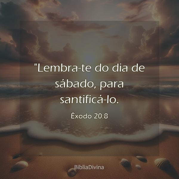 Êxodo 20:8