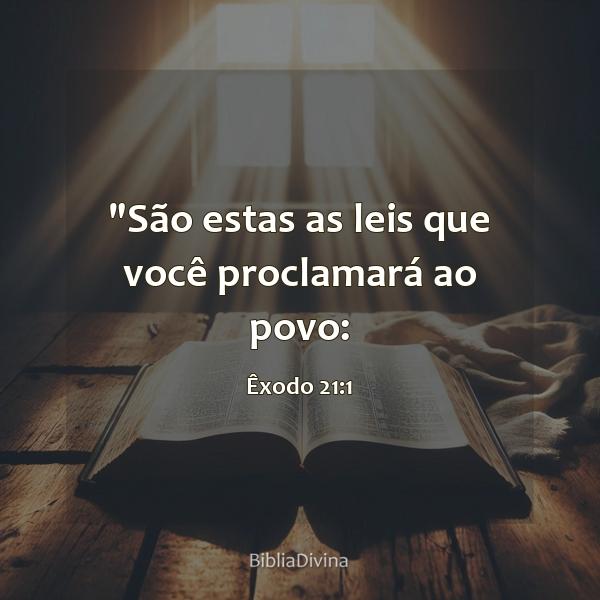 Êxodo 21:1