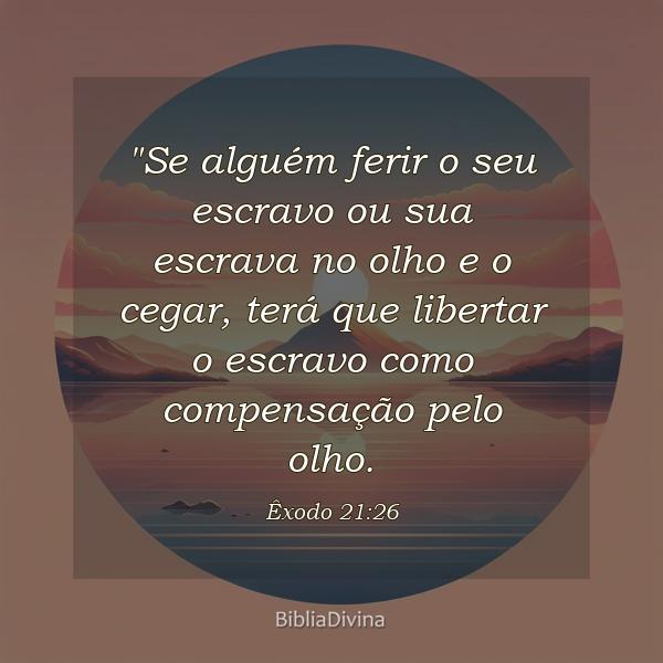 Êxodo 21:26