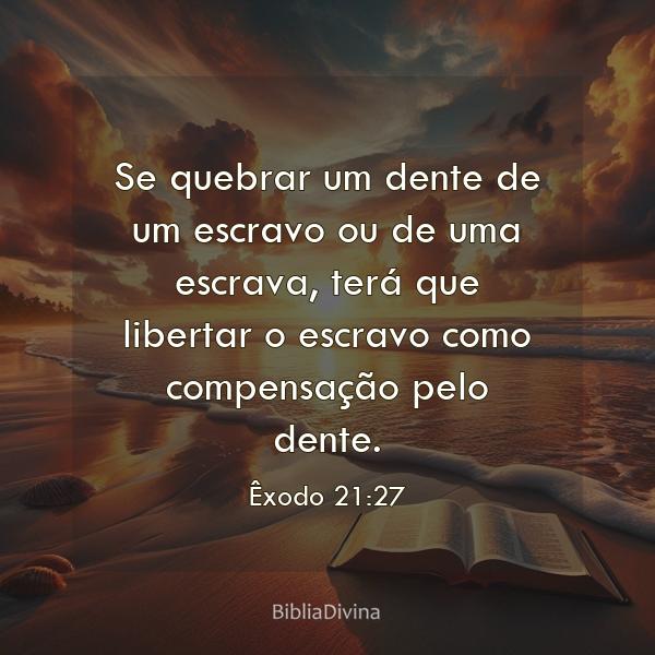 Êxodo 21:27