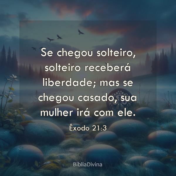 Êxodo 21:3