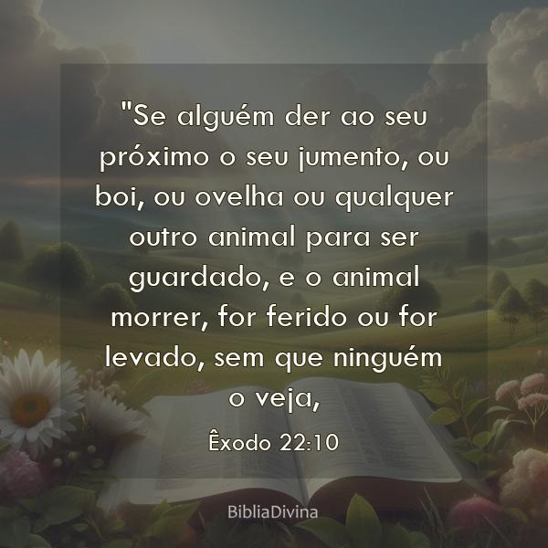 Êxodo 22:10