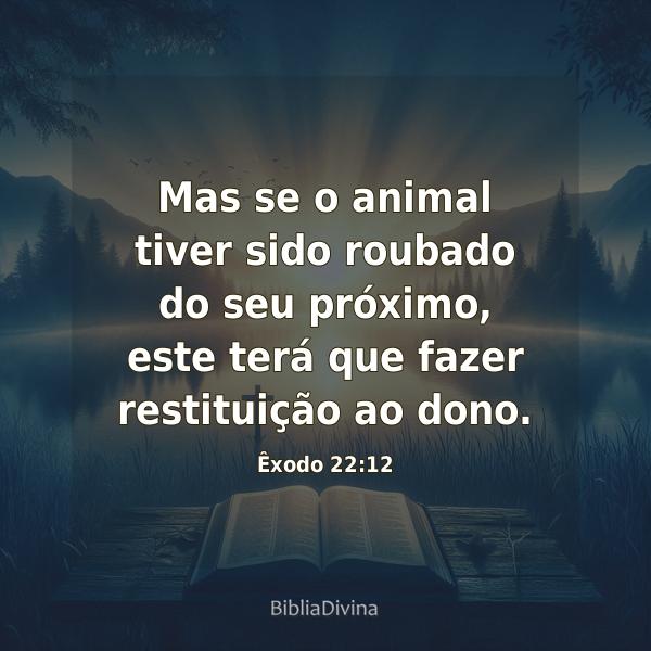 Êxodo 22:12