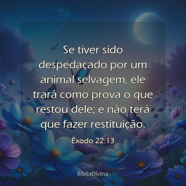 Êxodo 22:13