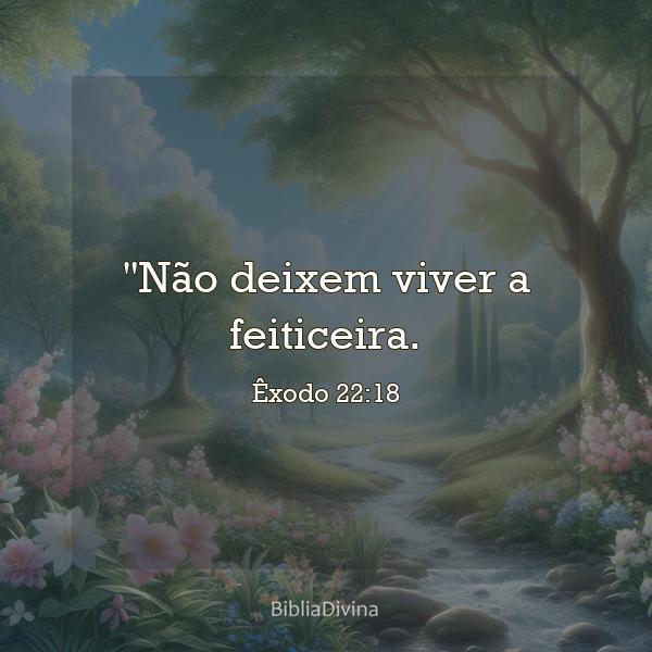 Êxodo 22:18