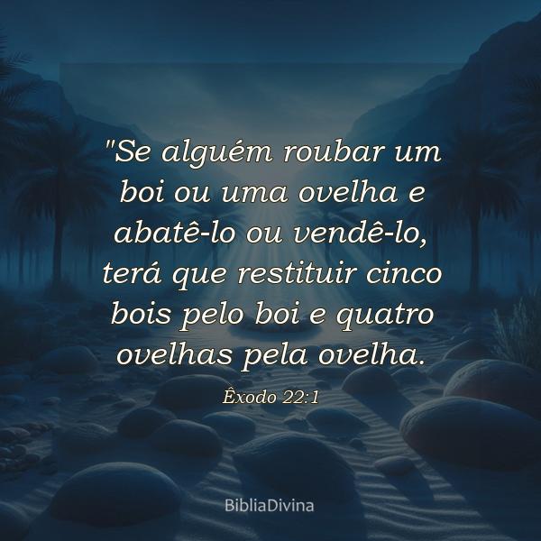 Êxodo 22:1