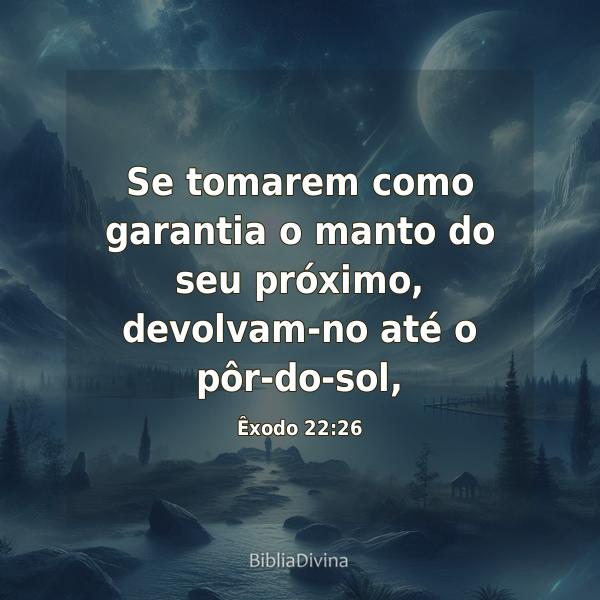 Êxodo 22:26