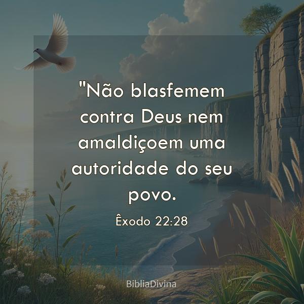 Êxodo 22:28