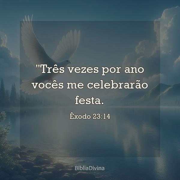 Êxodo 23:14