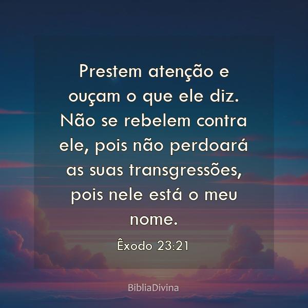 Êxodo 23:21