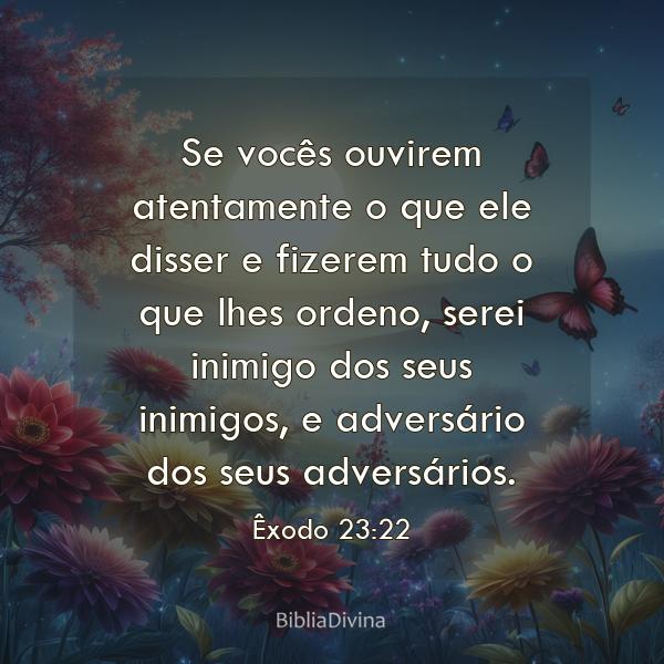 Êxodo 23:22