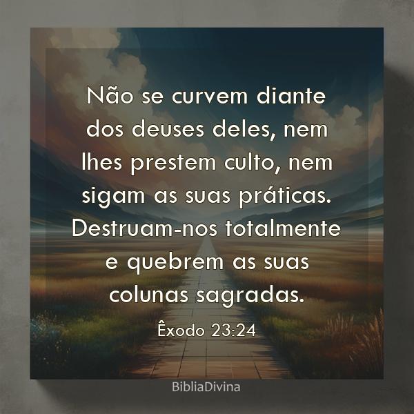 Êxodo 23:24