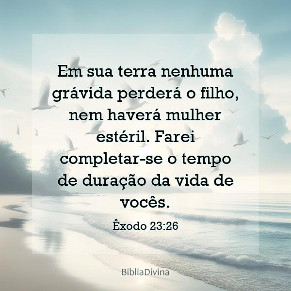 Êxodo 23:26