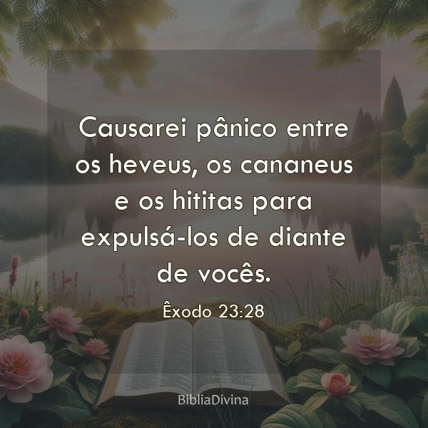 Êxodo 23:28