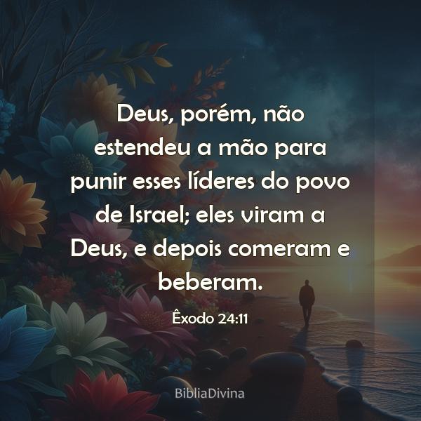 Êxodo 24:11