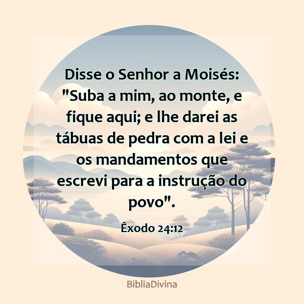 Êxodo 24:12