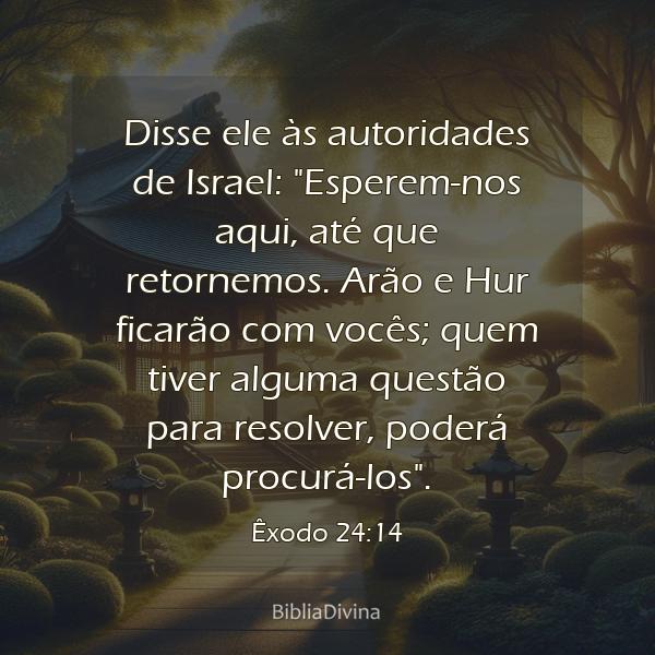 Êxodo 24:14