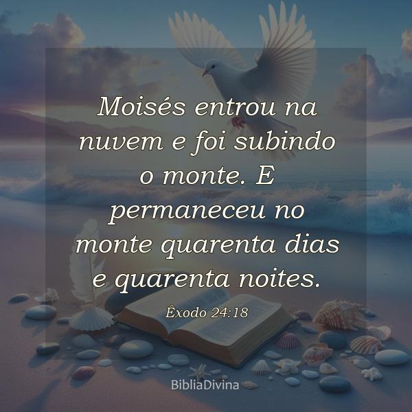 Êxodo 24:18