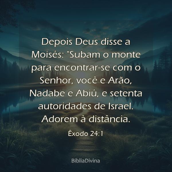 Êxodo 24:1