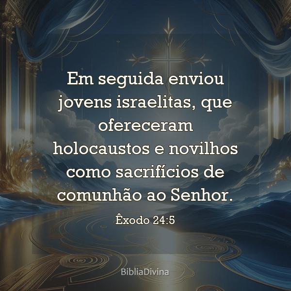 Êxodo 24:5