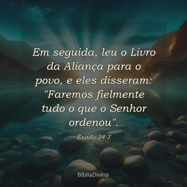 Êxodo 24:7