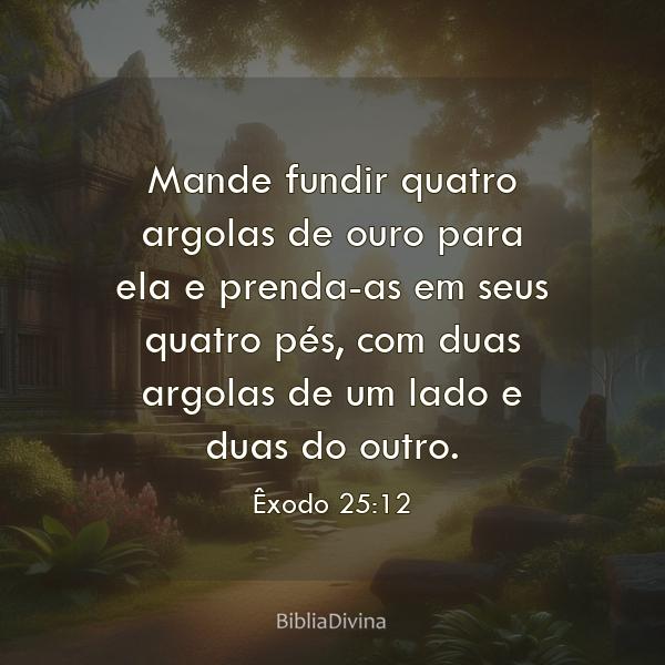 Êxodo 25:12