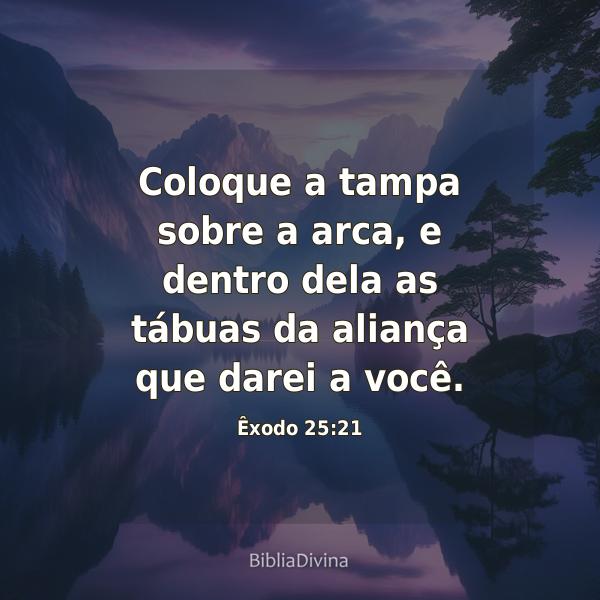 Êxodo 25:21