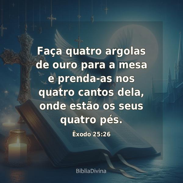 Êxodo 25:26