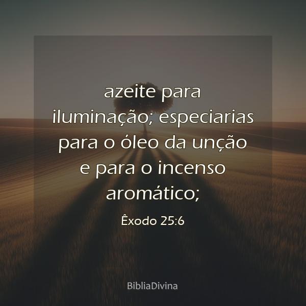 Êxodo 25:6