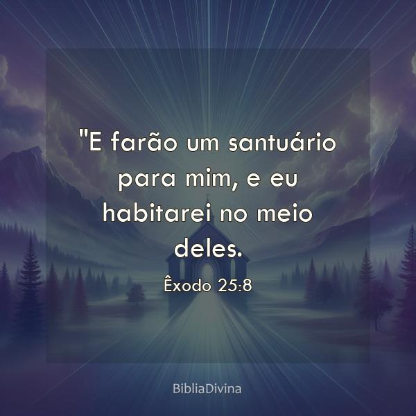 Êxodo 25:8