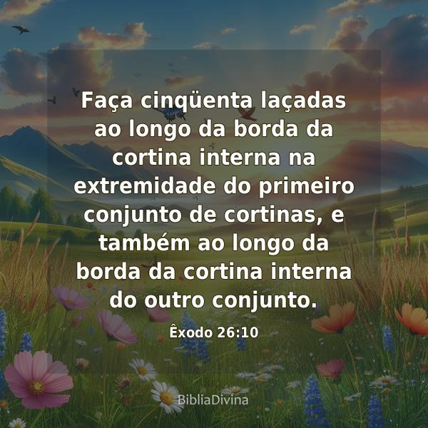 Êxodo 26:10