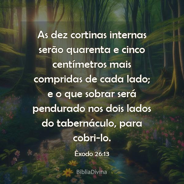 Êxodo 26:13