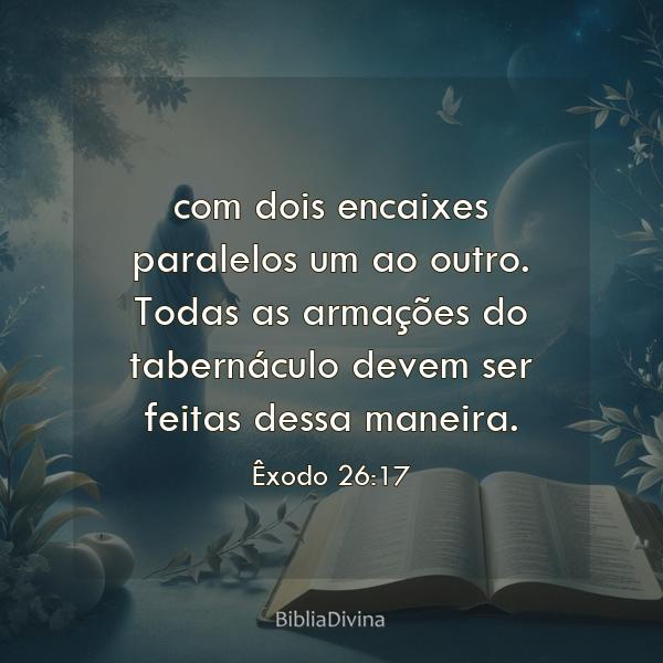 Êxodo 26:17