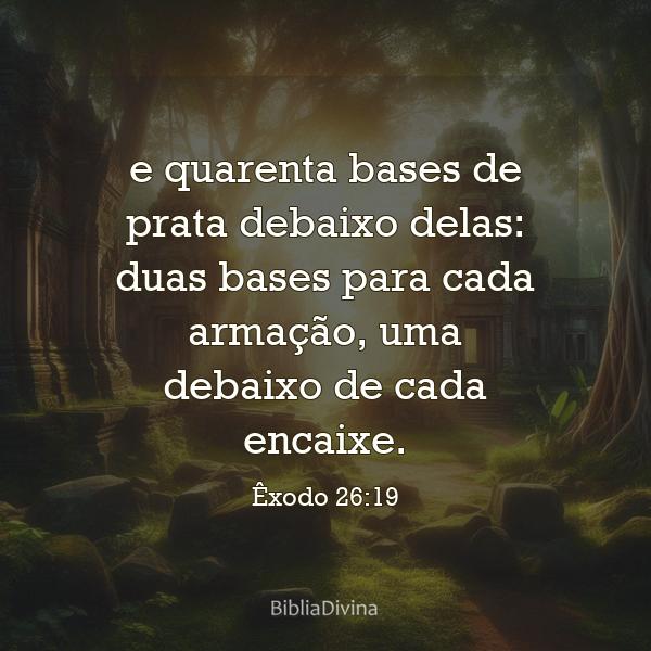 Êxodo 26:19